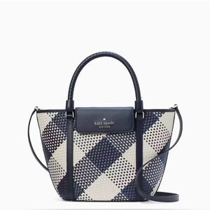 Kate Spade Cruise Gingham Medium Tote